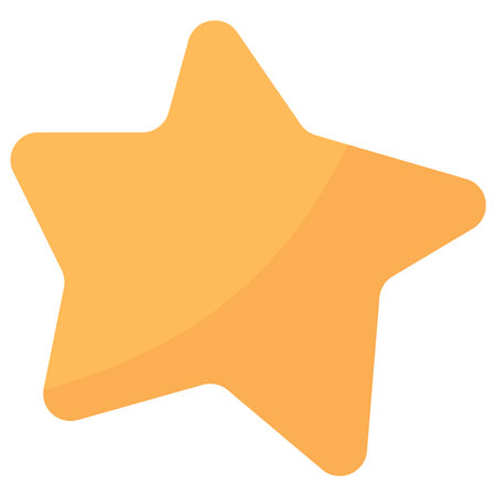 Hand-Drawn Star Element. Vector Iconのイラスト素材