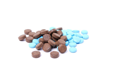 Drug isolated on a white background
