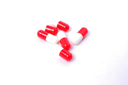 Drug isolated on a white background