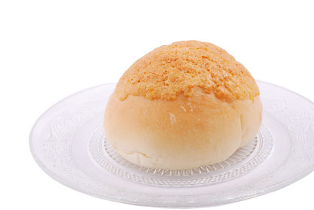 Bread isolated on white background