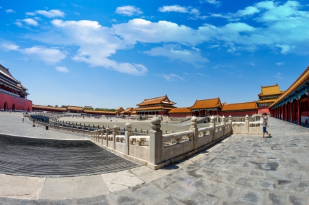 The Forbidden City in beijingのeditorial素材