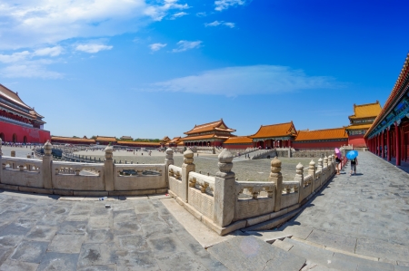 The Forbidden City in beijingのeditorial素材