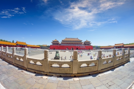 The Forbidden City in beijingのeditorial素材
