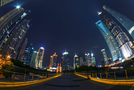 Modern buildings in the city