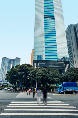 The traffic in the cityのeditorial素材