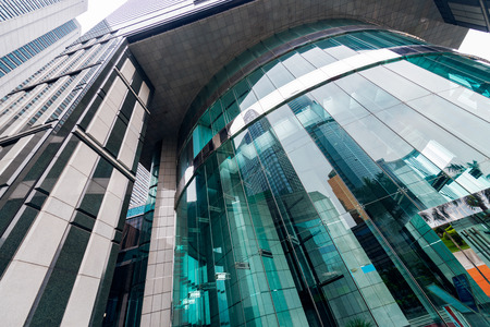 the office building in city of guangzhou,chinaのeditorial素材