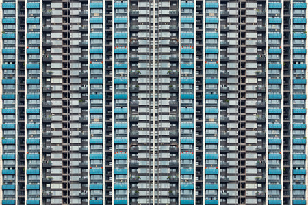 The appearance of the residential building backgroundのeditorial素材