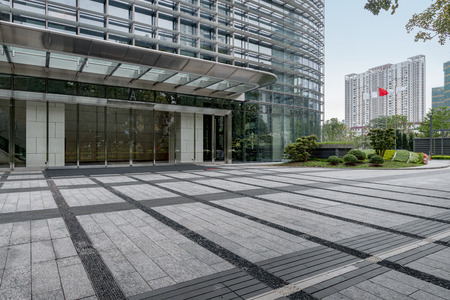 City Square Modern Architecture of chinaのeditorial素材