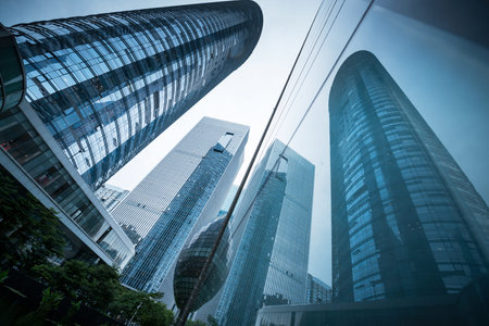 The office building at guangzhou,china