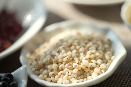 beans as a healthy nutrition high fiber food concept as a healthy cooking natural food ingredientの写真素材