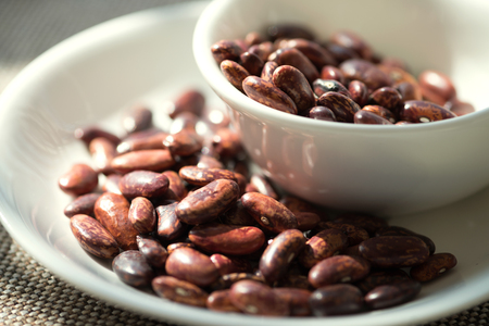 beans as a healthy nutrition high fiber food concept as a healthy cooking natural food ingredientの写真素材