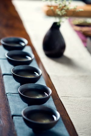 Photo in the room Chinese tea ceremonyの写真素材