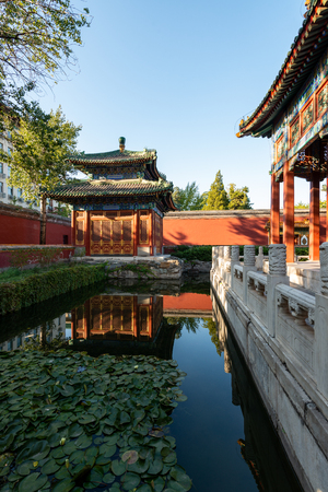 Ancient Chinese architecture at beijingのeditorial素材