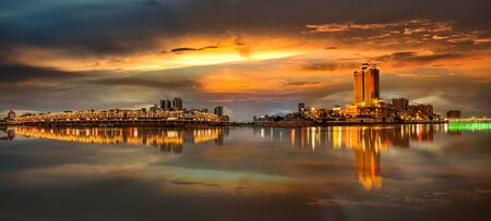 urban landscape in Chinaの写真素材