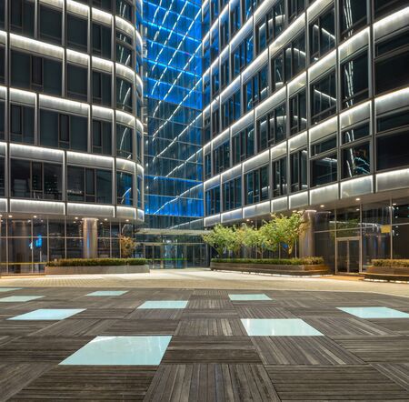 The office building at shanghai,chinaの写真素材