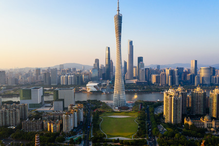 Canton Tower at guangzhou,chinaのeditorial素材