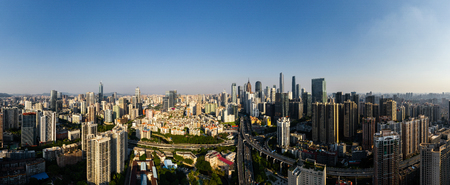 modern urban scenery in guangzhou, Chinaのeditorial素材