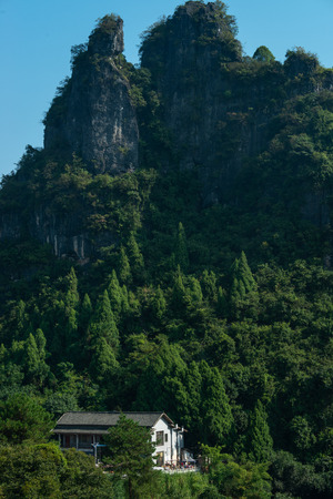 natural landscape in guilin, Chinaのeditorial素材