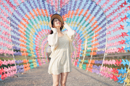 the girl in the park