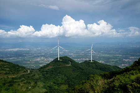 Wind Farms Power Generation Electrical Energy