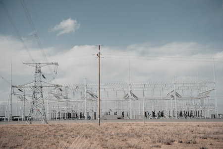 The pylons are in the wilderness