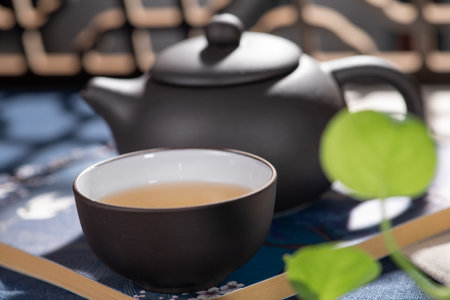 Photo in the room Chinese tea ceremonyの写真素材