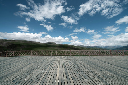 Viewing platform and natural background