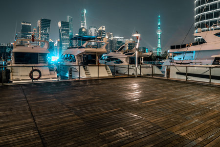 the marina at shanghai city