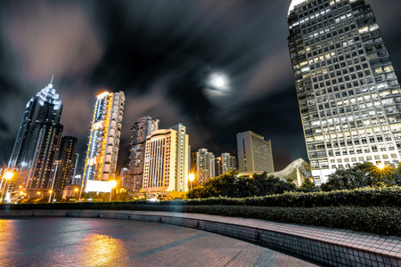 the urban traffic in shenzhen city