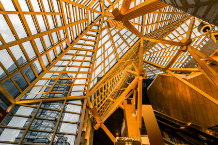 The office building is in Shenzhen cityのeditorial素材