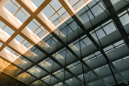 office building in Shanghai, Chinaのeditorial素材