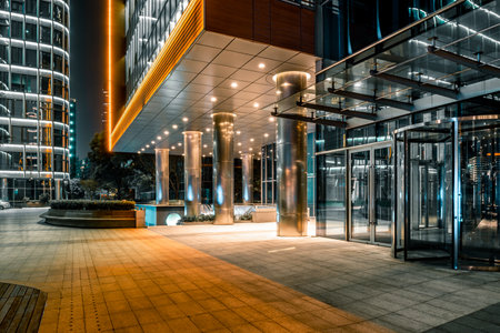 office building in Shanghai, Chinaのeditorial素材