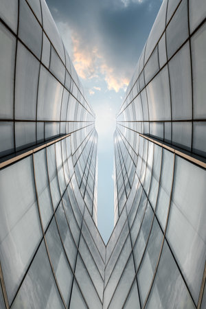 office building in Shanghai, Chinaのeditorial素材