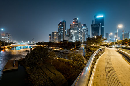 urban traffic at shenzhen city