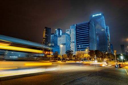 urban traffic at shenzhen city