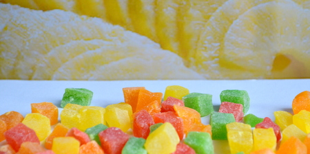 Candied pineappleの写真素材