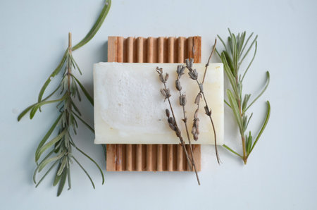 Soap with lavender