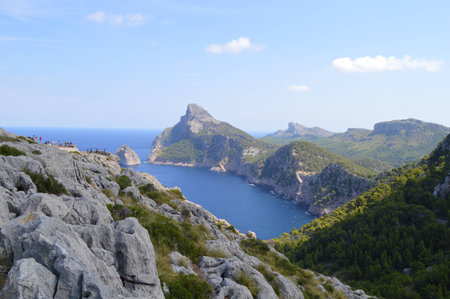  the view from the cliffs on the sea