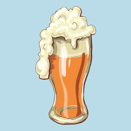 Cheers Happy St. Patricks Day Beer Mugs. Vector illustrationのイラスト素材