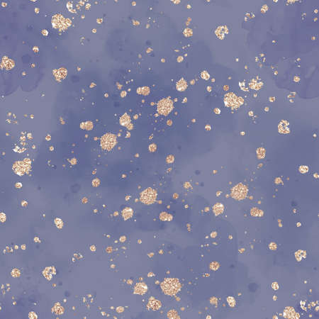 Abstract elements seamless pattern. Watercolor illustration. Digital printの写真素材