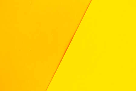 Orange and yellow geometric background, minimal conceptの写真素材