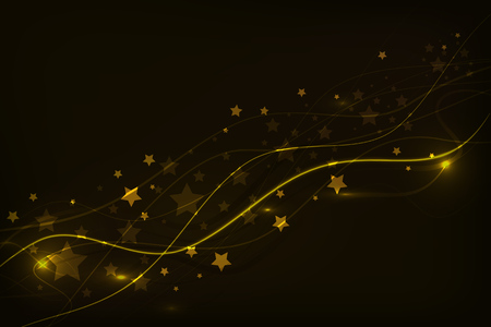 scattering of stars in the night sky illustrationのイラスト素材