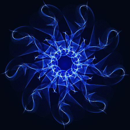 Neon pattern, abstract, backgroundのイラスト素材