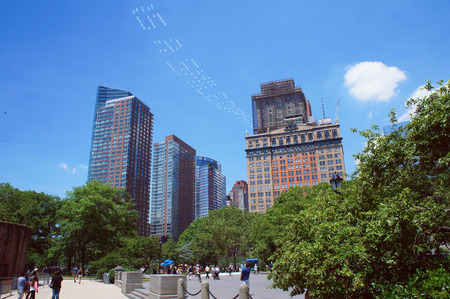 Battery Park of New Yorkのeditorial素材