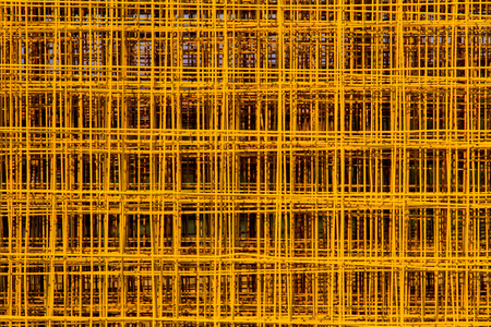 Iron fence textureの写真素材