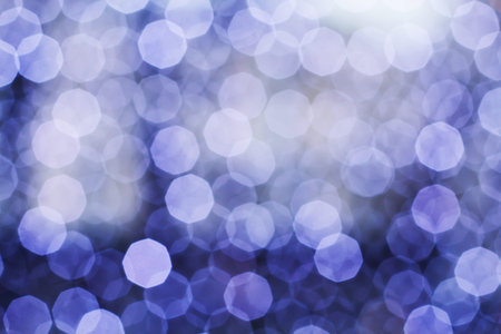 Blurring lights bokeh background  of circles