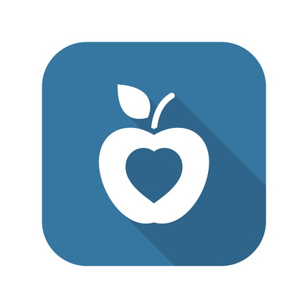 Healthy Eating Icon. Flat Design.のイラスト素材
