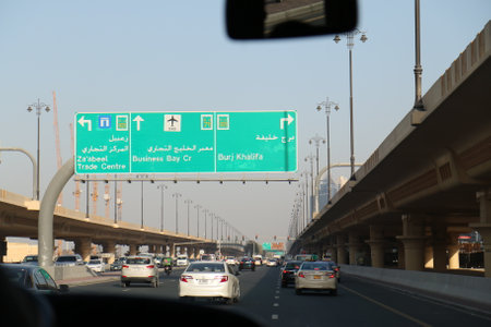 Highway in Bangkok, Thailandの写真素材