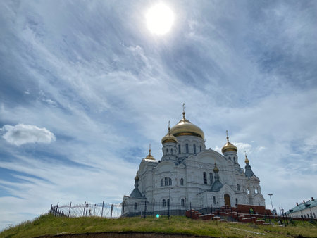 Church of the Intercession of the Most Holy Theotokos in Moscow, Russiaの写真素材