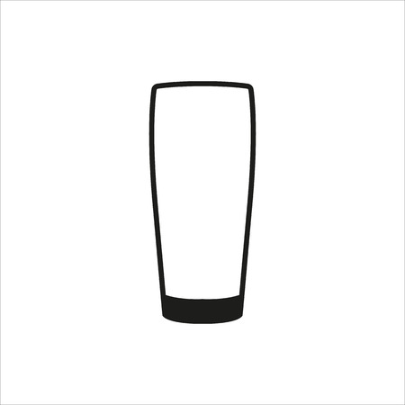 Excellent Isolated glass of beer with drops. Vector illustrationのイラスト素材